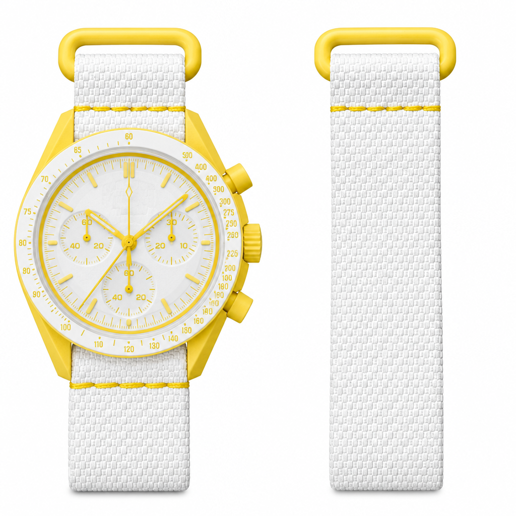 π STRAP WHITE/YELLOW RUBBER (100% off)