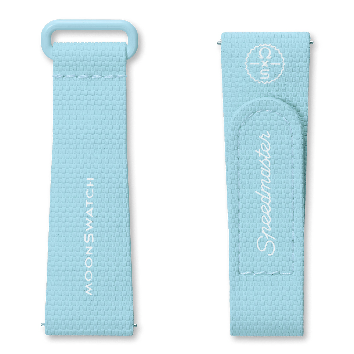 π STRAP LIGHT BLUE/WHITE RUBBER (100% off)