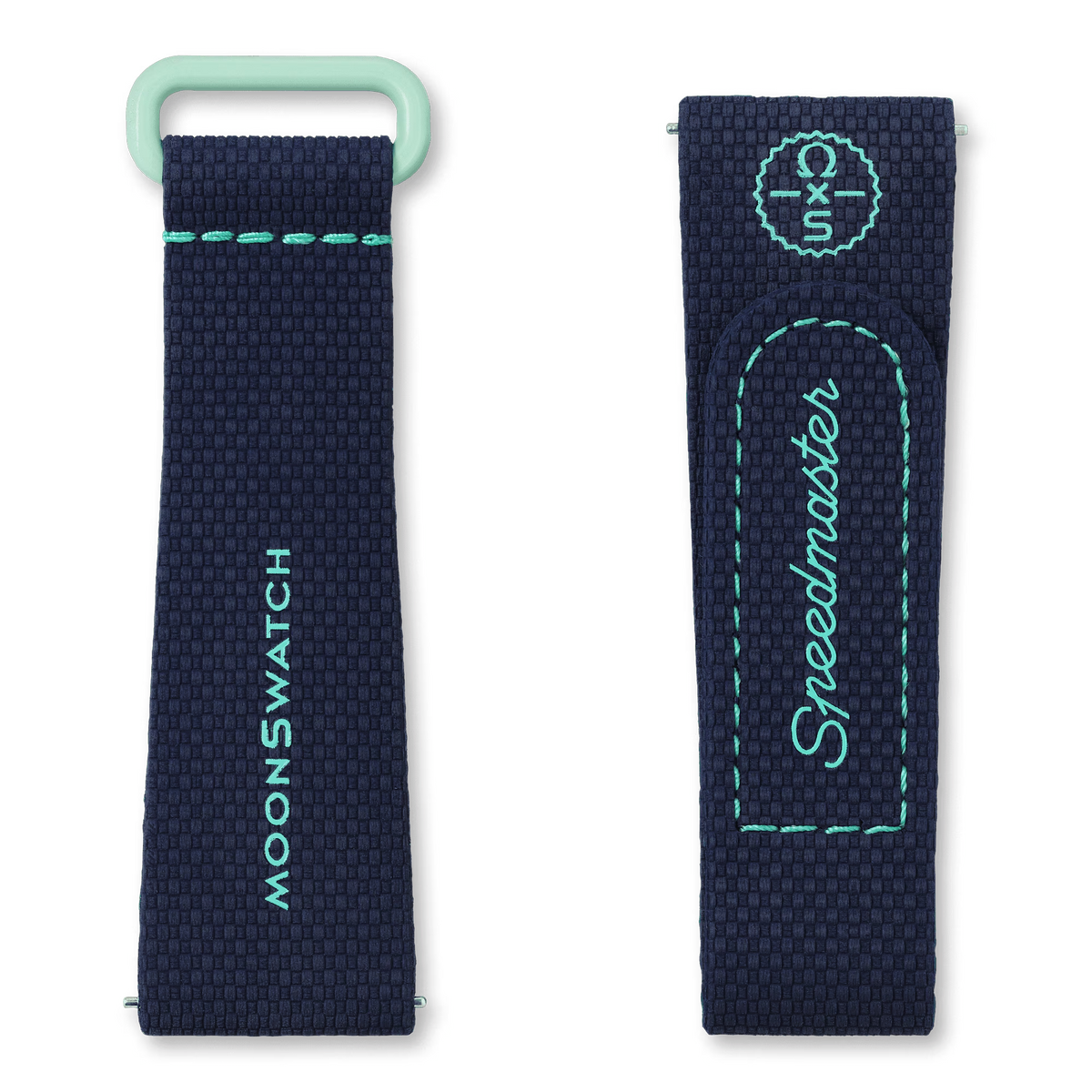 π STRAP DARK BLUE/GREEN RUBBER (100% off)