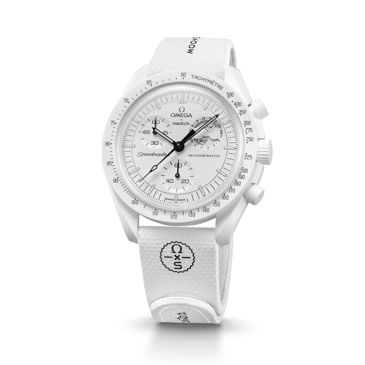 STRAP WHITE/WHITE RUBBER