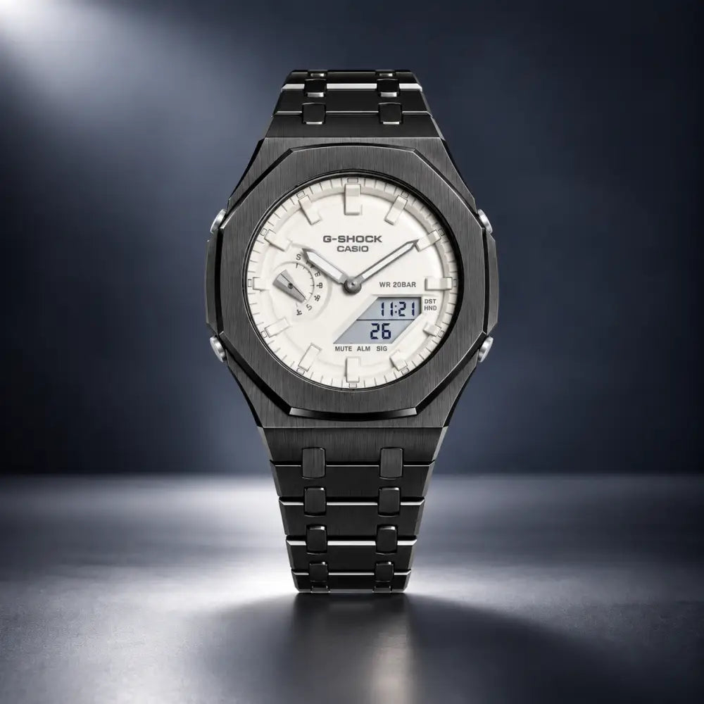 Custom Watch – Full Rose Gold White