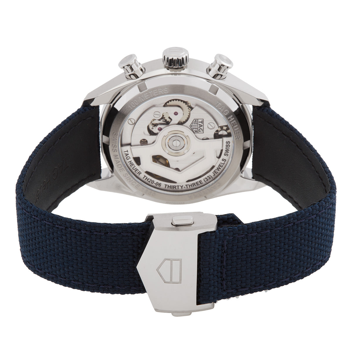 TAG Heuer Carrera Skipper 39mm Chronograph Automatic Blue Dial Men's Watch CBS2213.FN6002