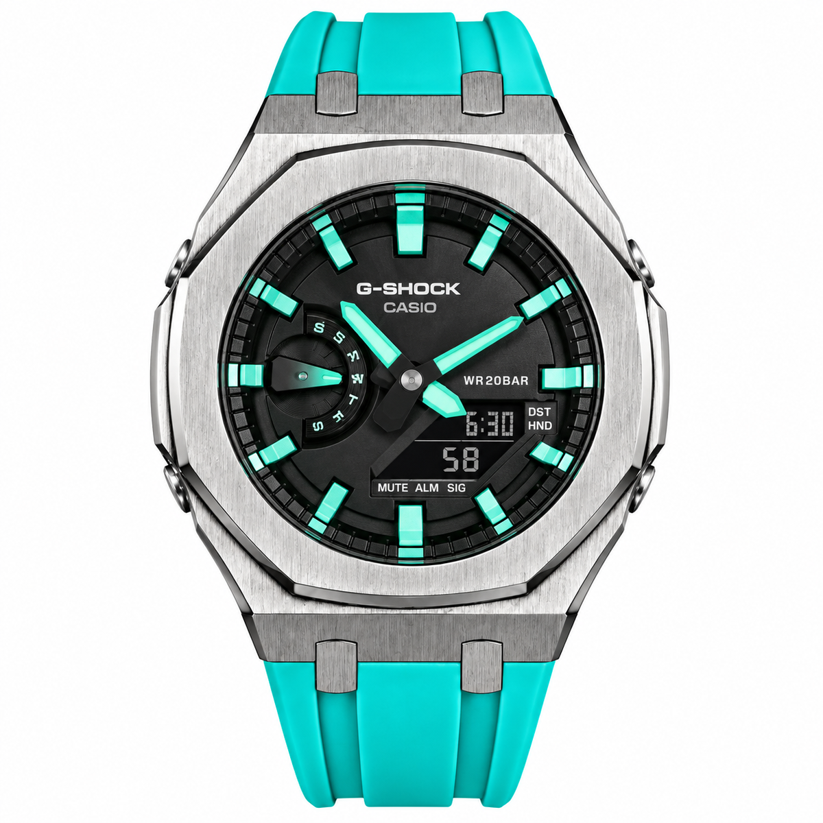 Custom Watch – Blue Green