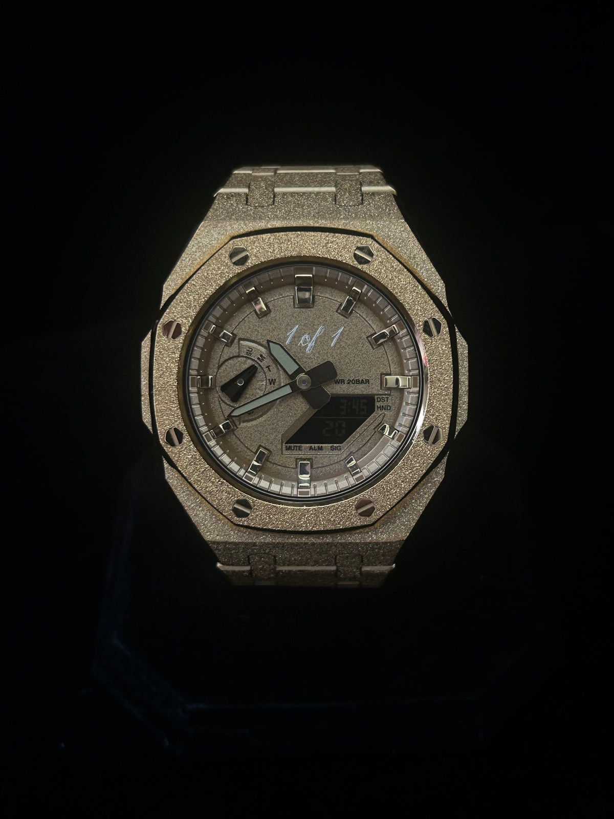 1 of 1 Frosted Gold