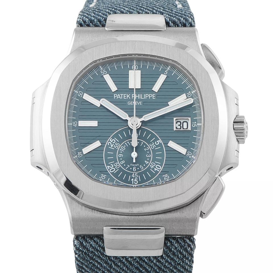 Sorelyne Nautilus Flyback Chronograph Denim Strap 40,5mm Watch photo 3