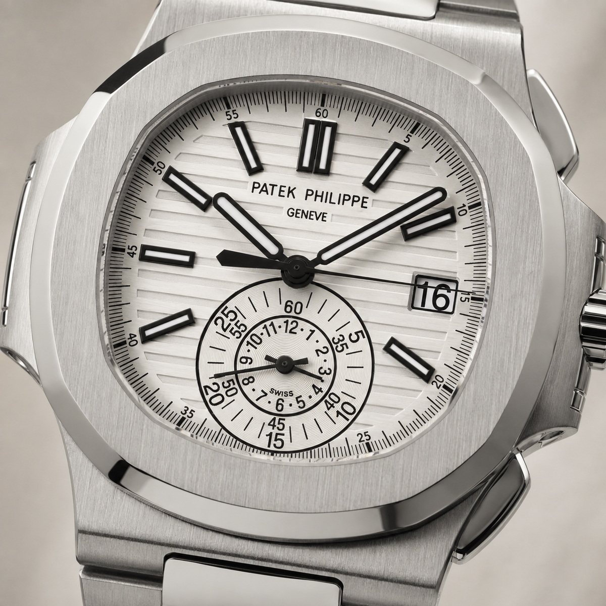 Sorelyne Nautilus Chronograph White Dial 40mm Watch photo 3
