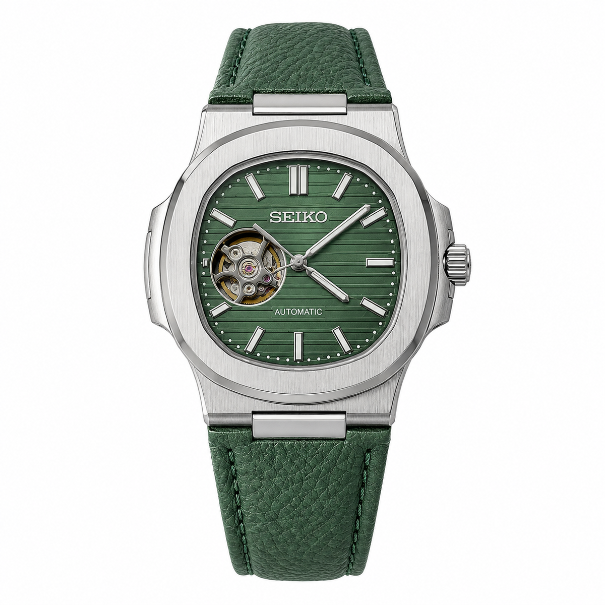 Sorelyne Nautilus SEIKO Open Heart 40mm Watch photo 7