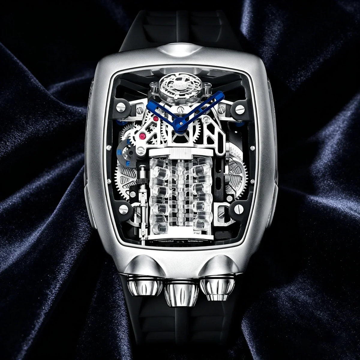 Sorelyne Tourbillon Sapphire Crystal Watch photo 6