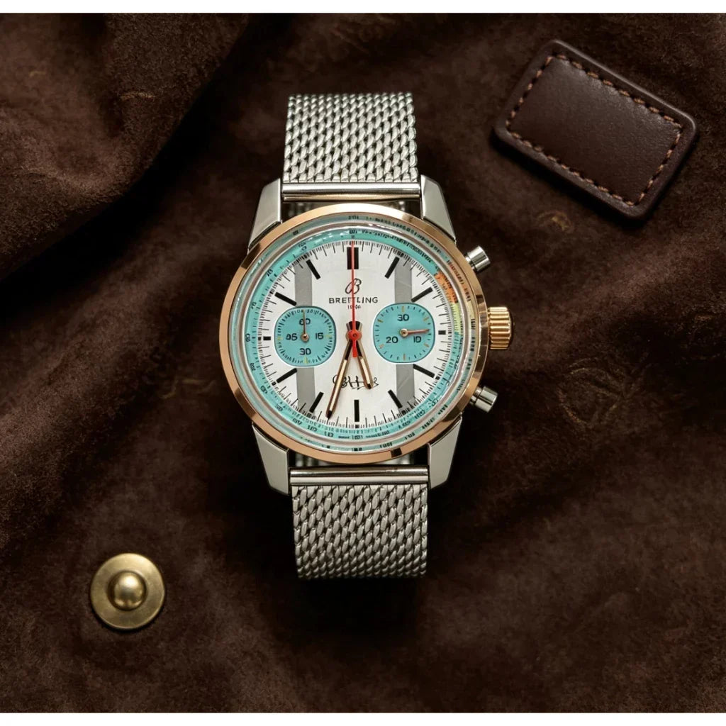 Sorelyne Breitling Top Time B01 Fausto Coppi 41mm Watch photo 6