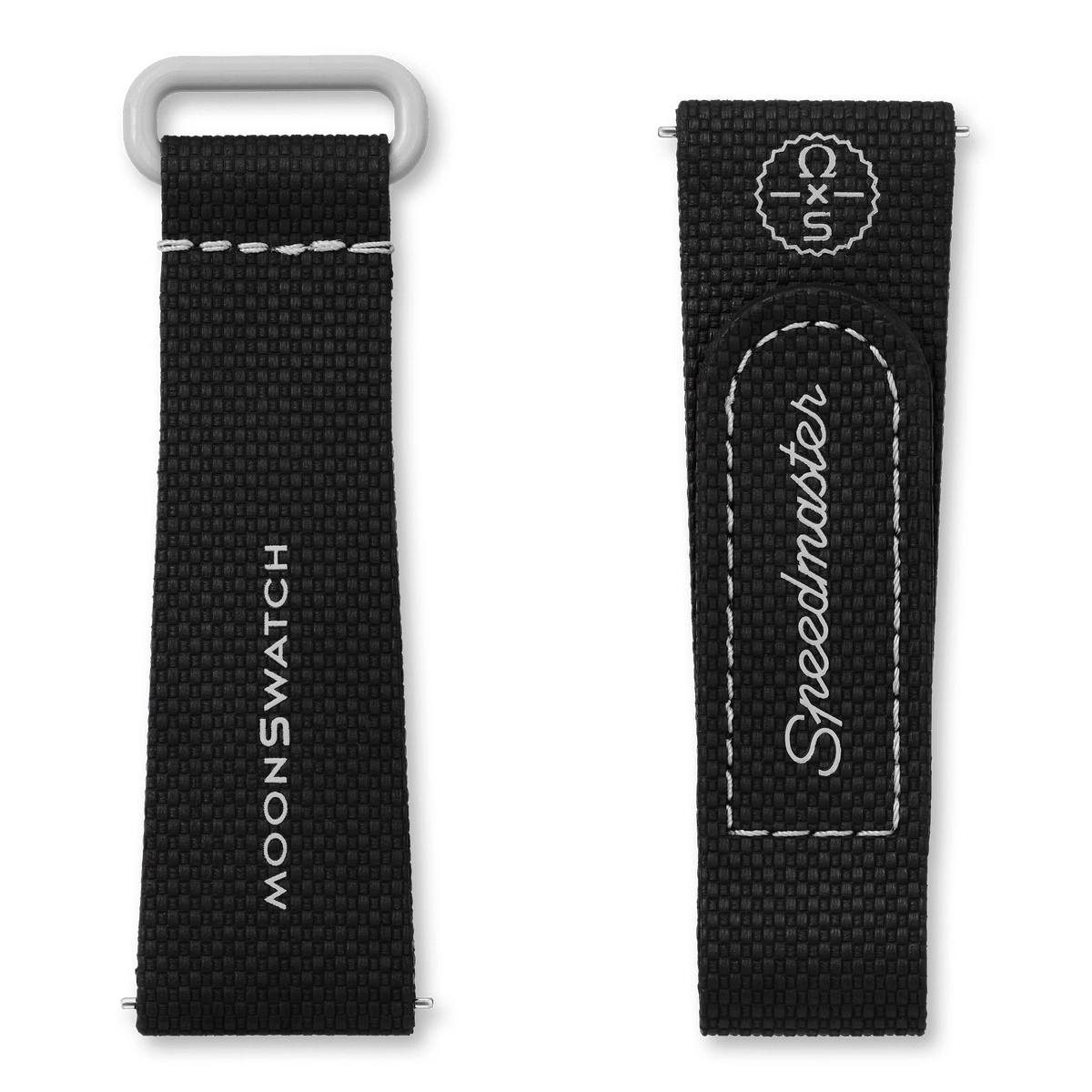 STRAP  BLACK/GREY RUBBER