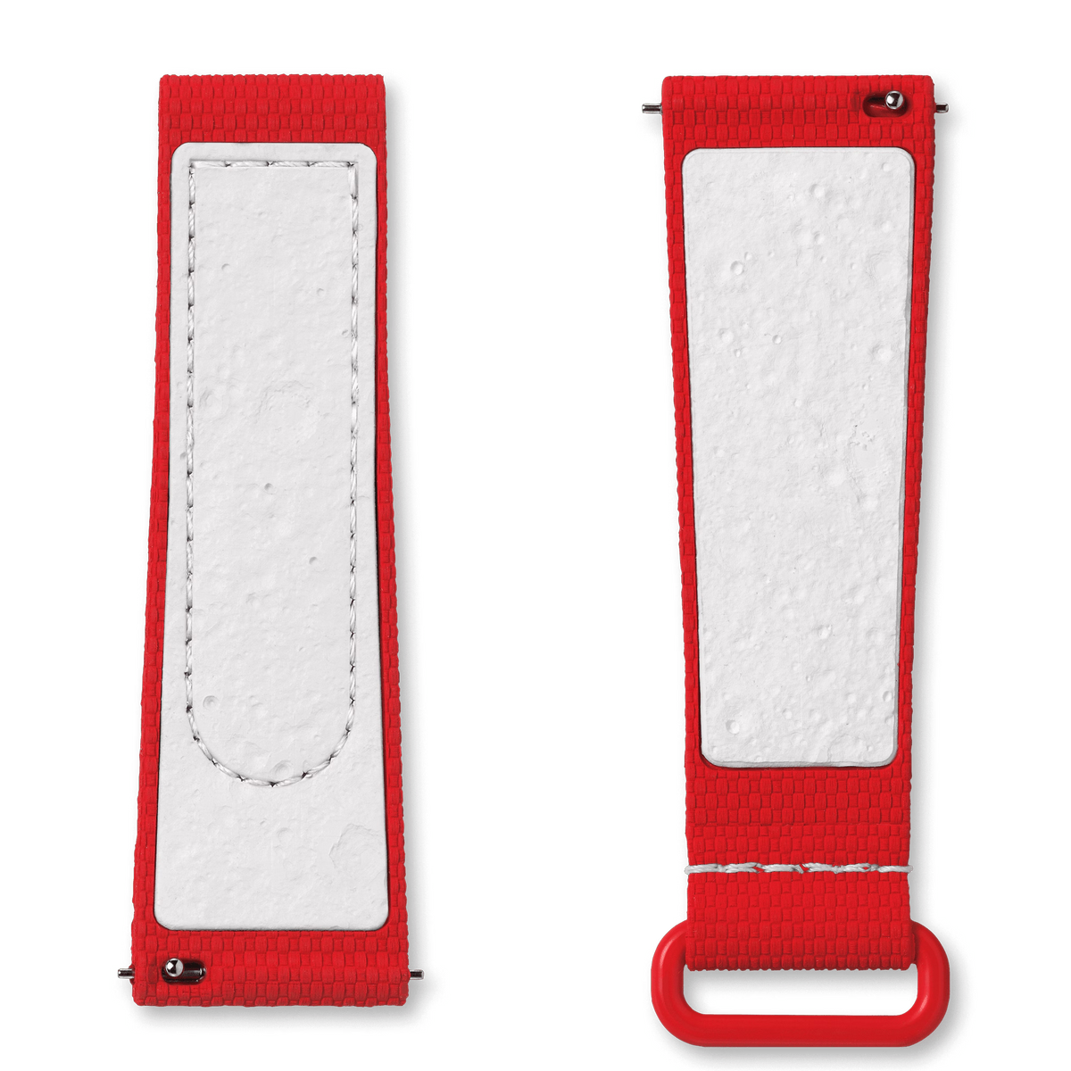 STRAP  RED/WHITE RUBBER