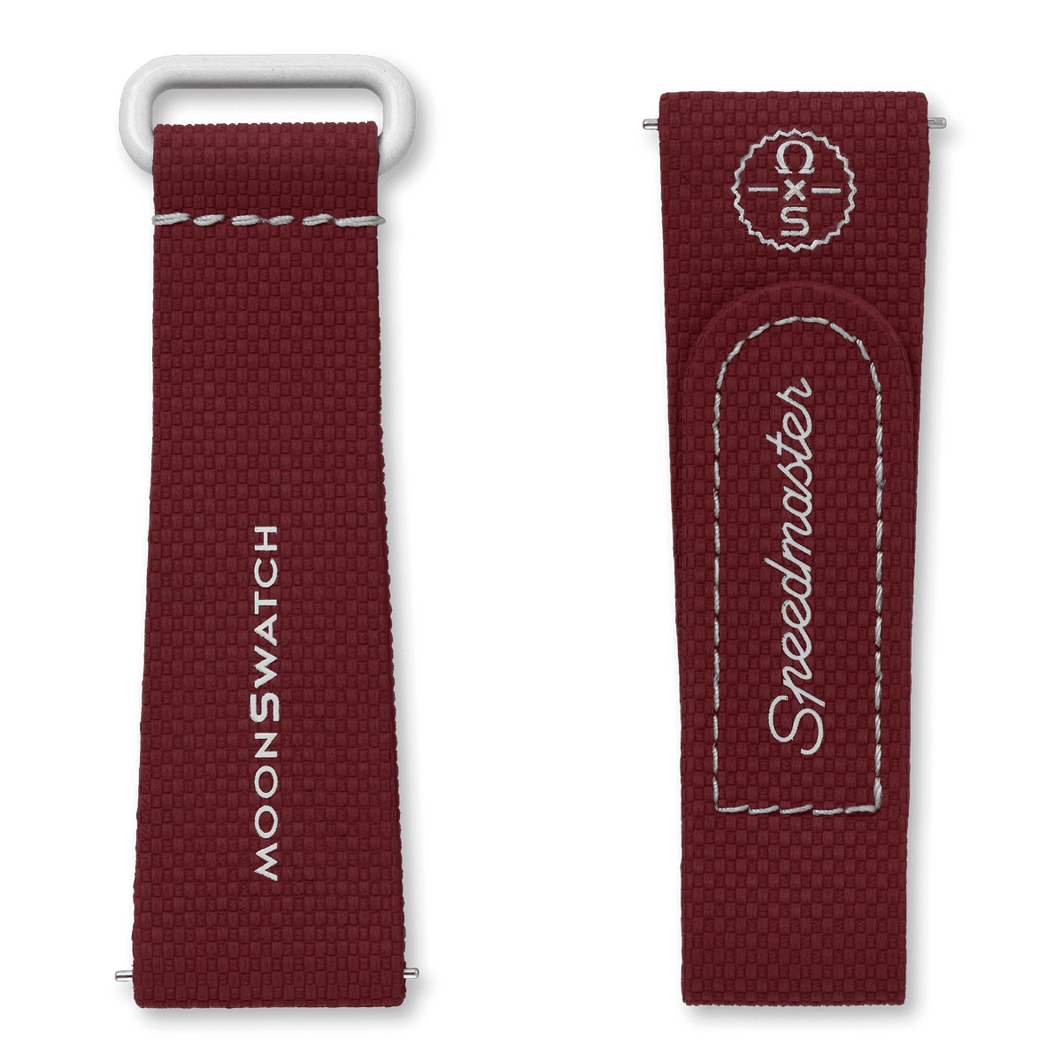 STRAP  BORDEAUX/LIGHT GREY RUBBER