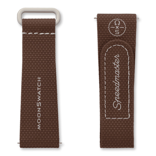 STRAP  BROWN/BEIGE RUBBER