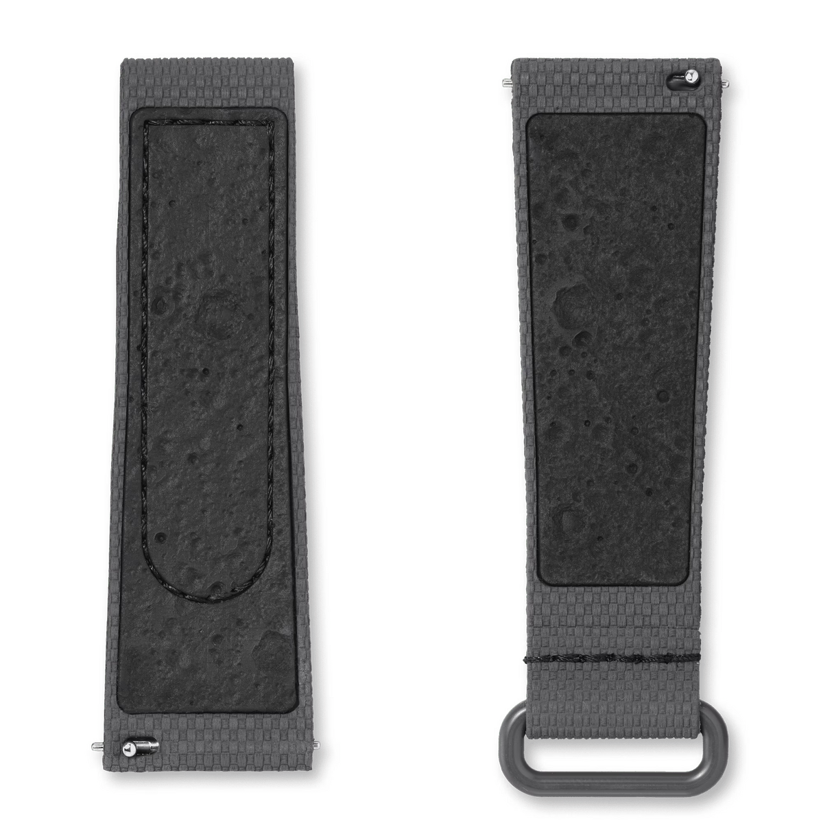 STRAP  DARK GREY/BLACK RUBBER