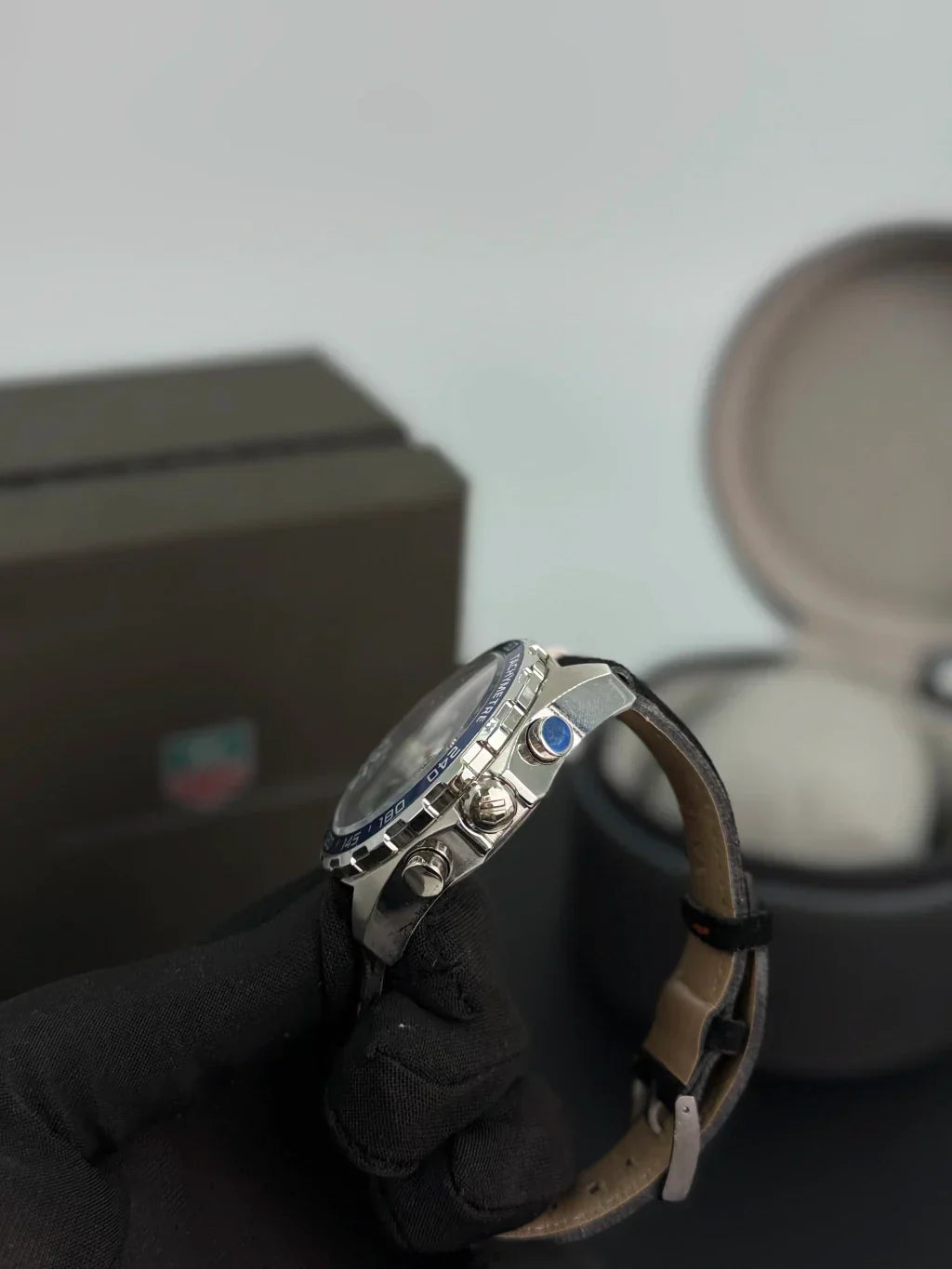 Sorelyne Tag Heuer Formula 1 Gulf Special Edition - Super Clone with Premium Box photo 6