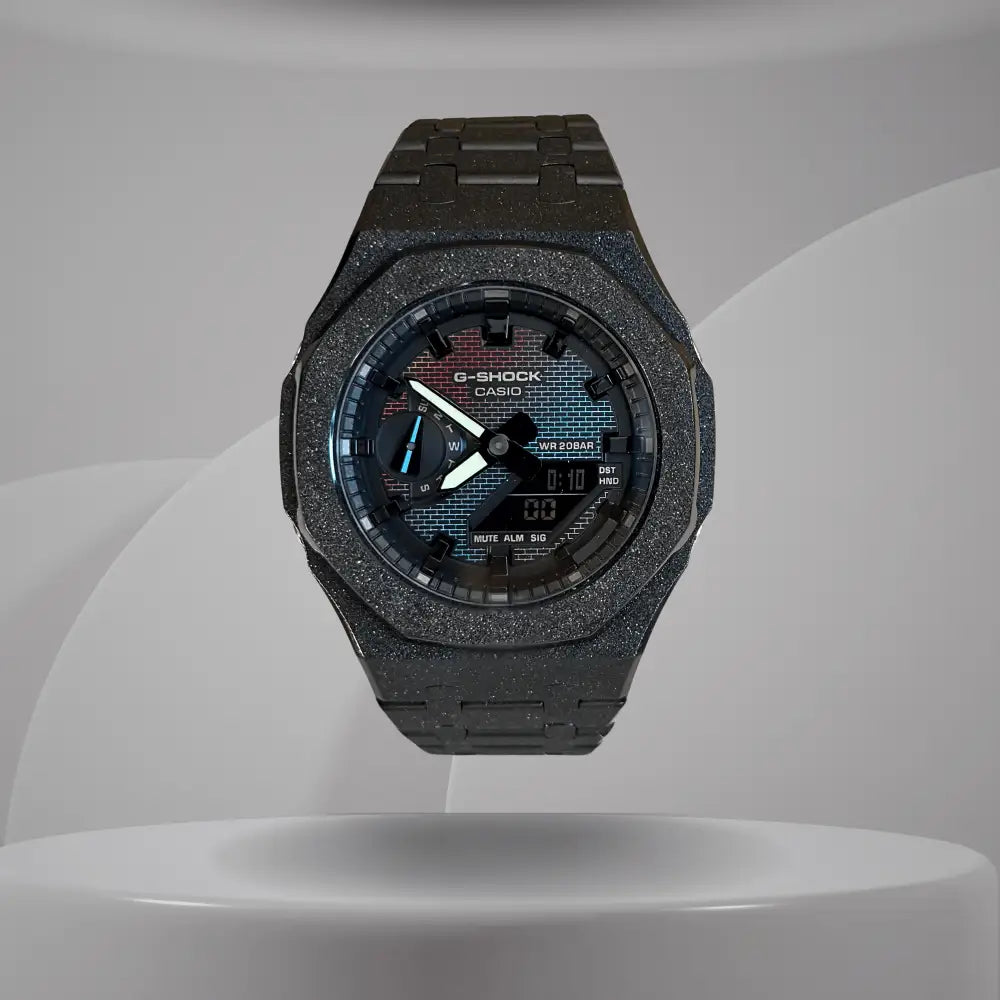Custom Watch – Black Frosted