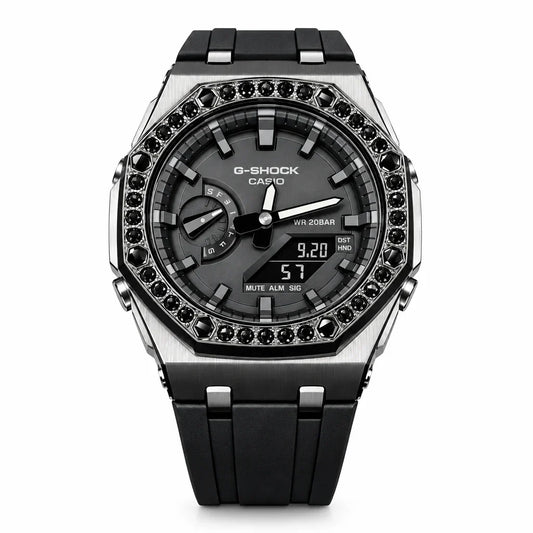 Custom Watch – Diamond Deep Black