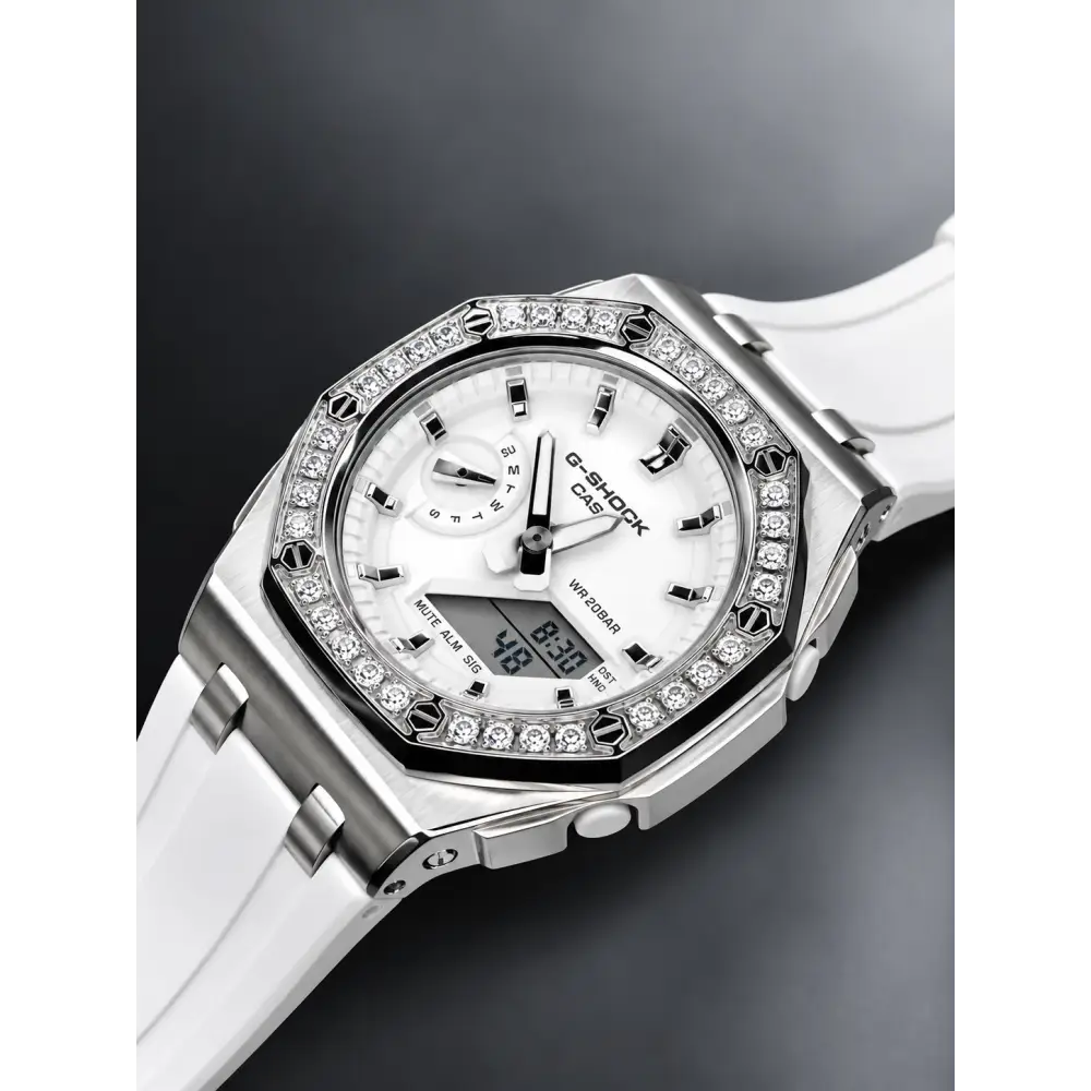 Custom Watch – Diamond Full White