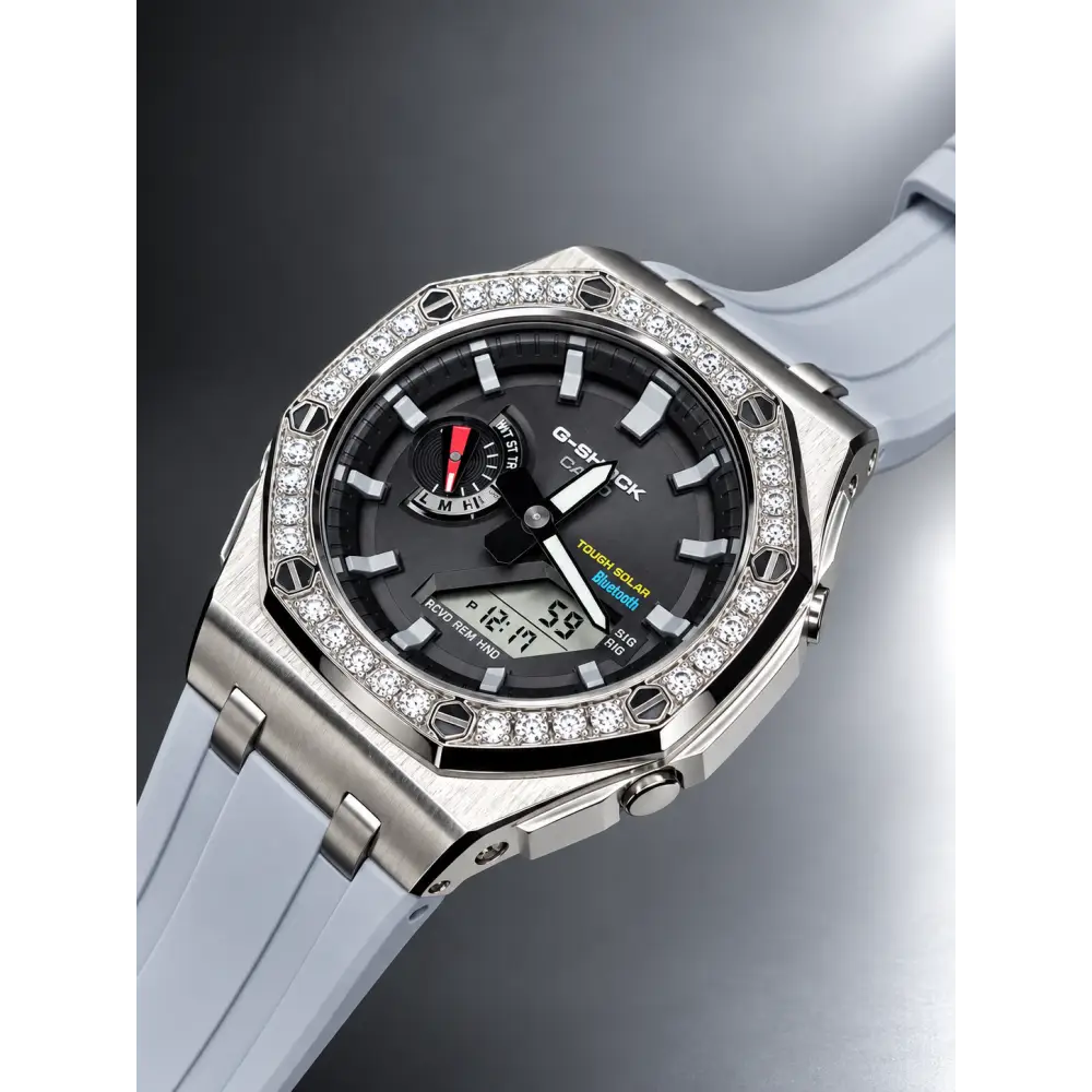 Custom Watch – Diamond Royal Grey Bluetooth