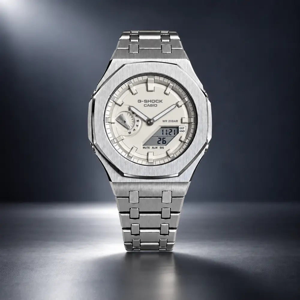 Custom Watch – Full Rose Gold White