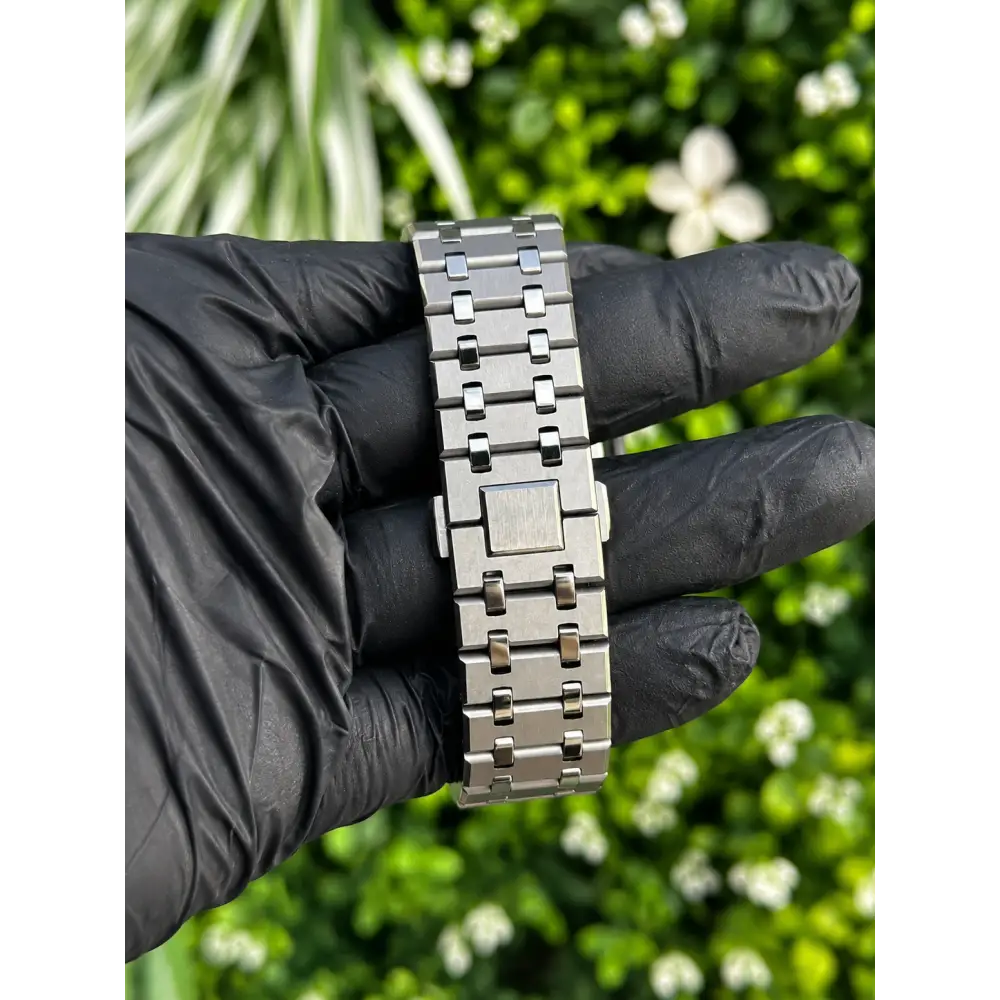Custom Watch – Gun Metal Mirror Polish