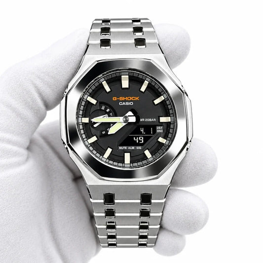 Custom Watch – Gun Metal Mirror Polish