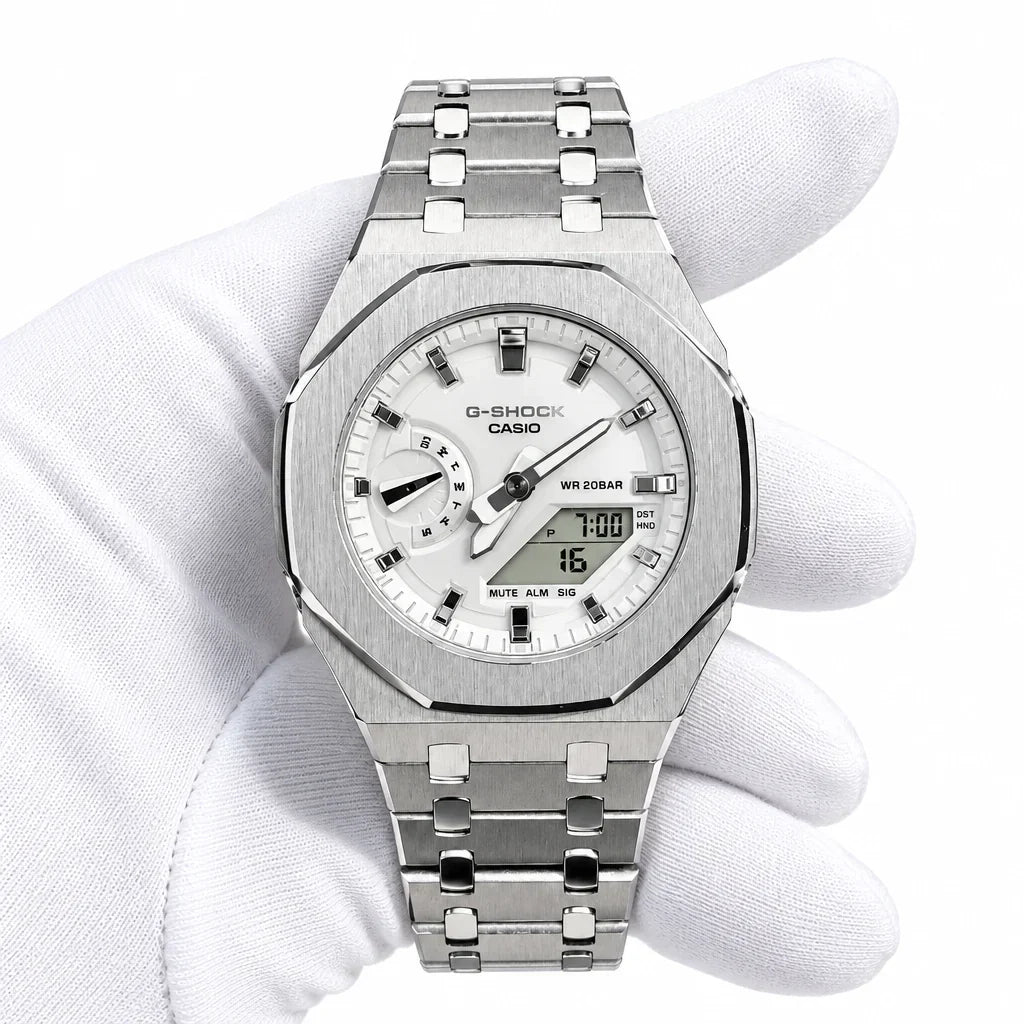 Custom Watch – Metal Silver