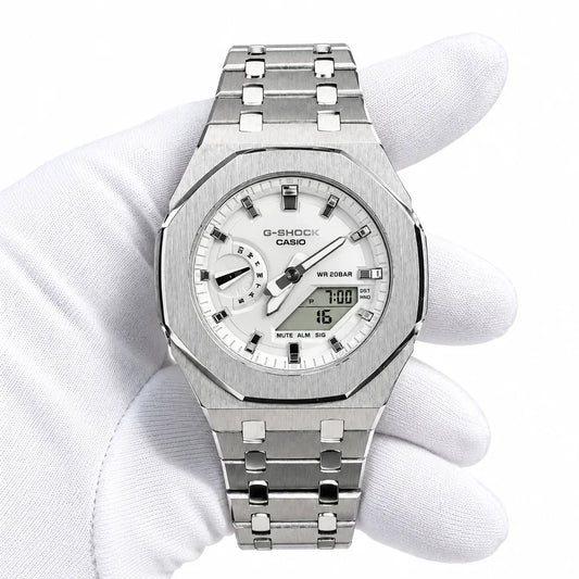 Custom Watch – Metal Silver