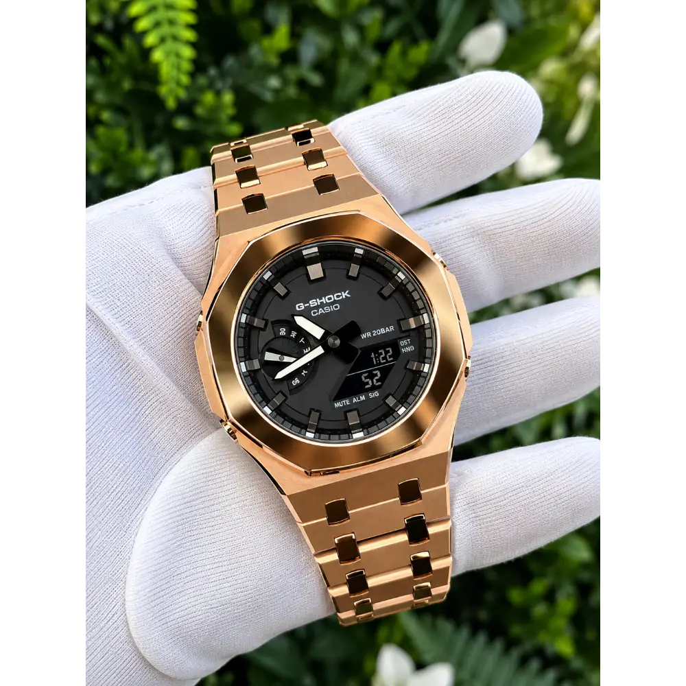 Custom Watch – Rose Gold Mirror Polish