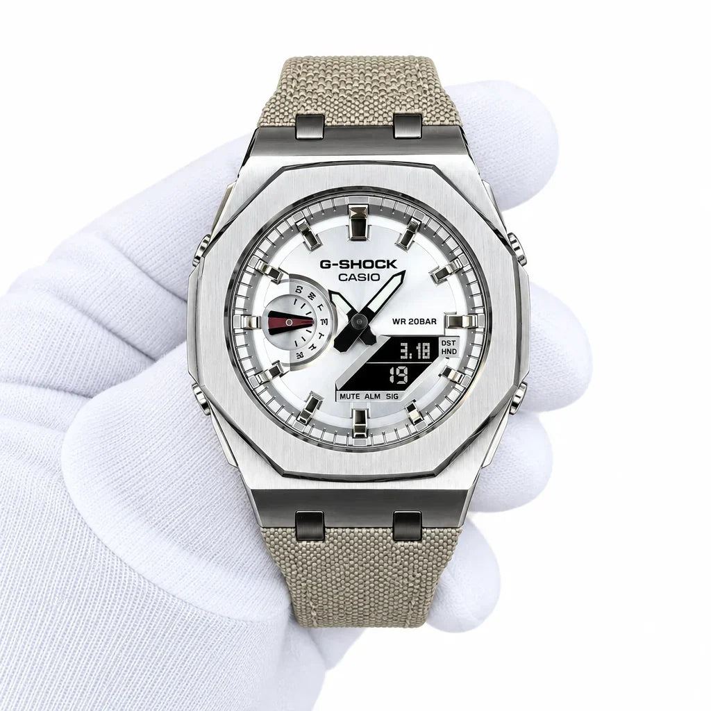 Custom Watch – Silver Metal