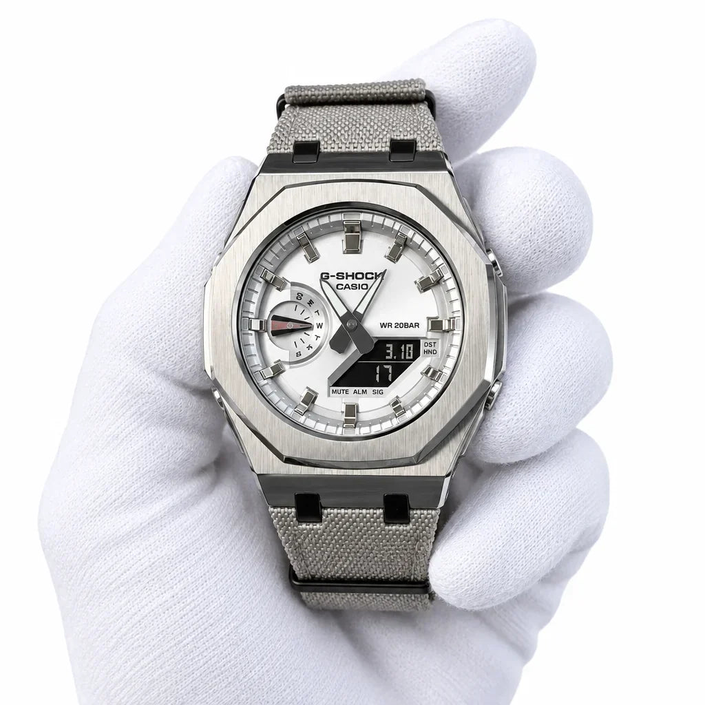 Custom Watch – Silver Metal