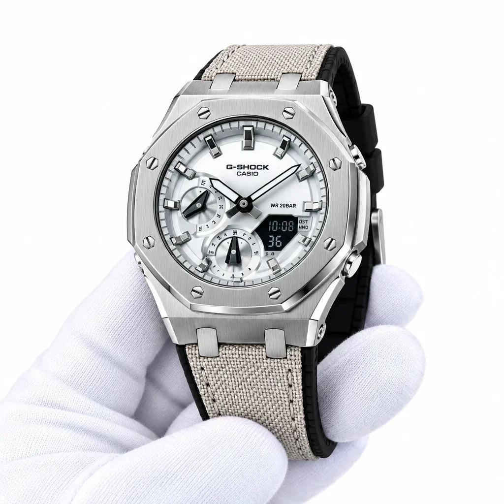 Custom Watch – Silver Metal