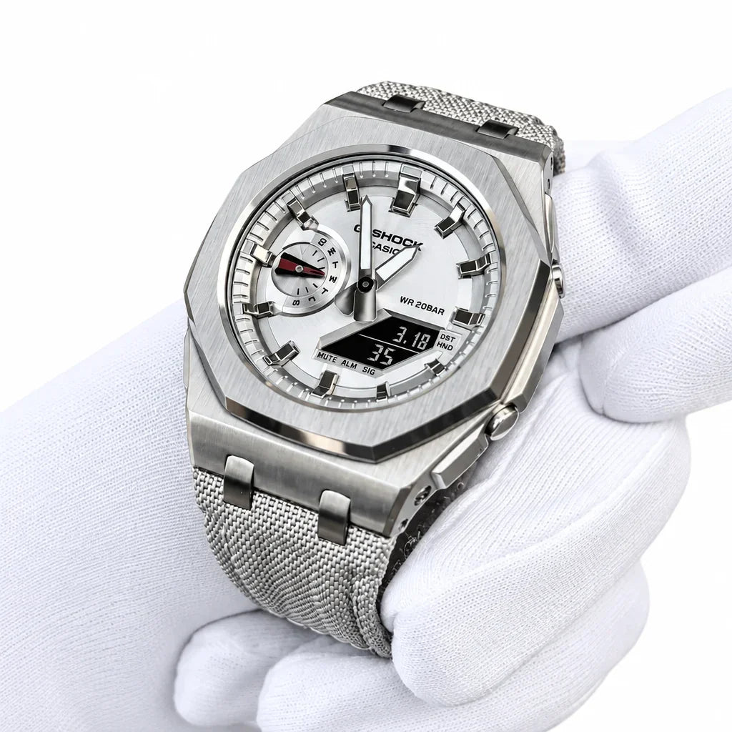 Custom Watch – Silver Metal
