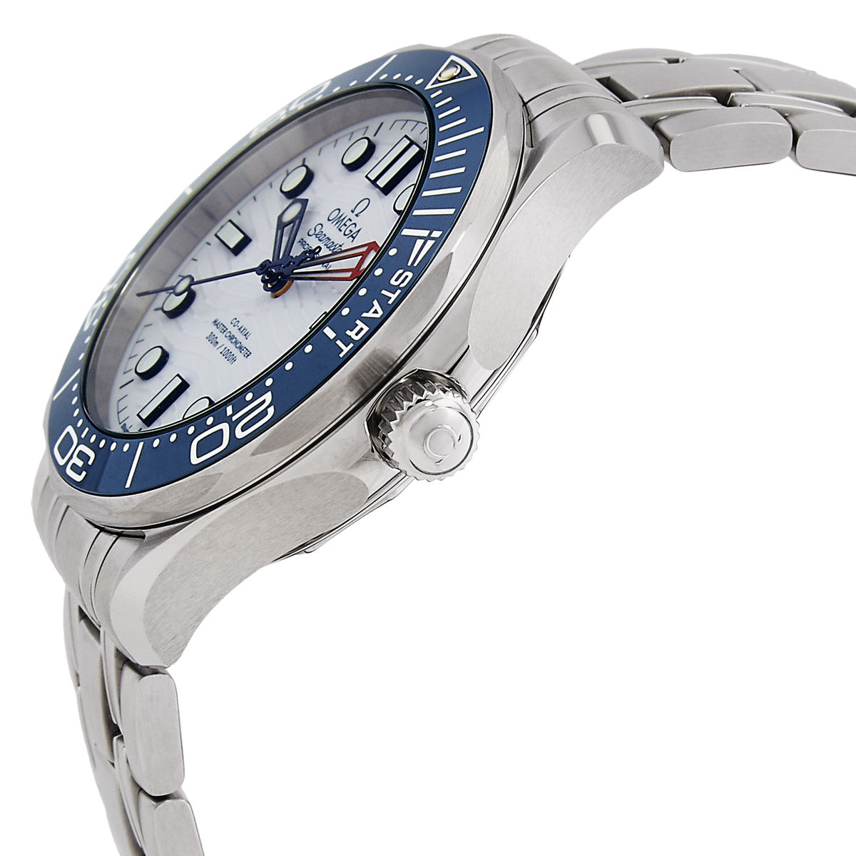 Omega Seamaster 42mm "America's Cup" Automatic Chronometer White Dial Men's Watch 21030422004002