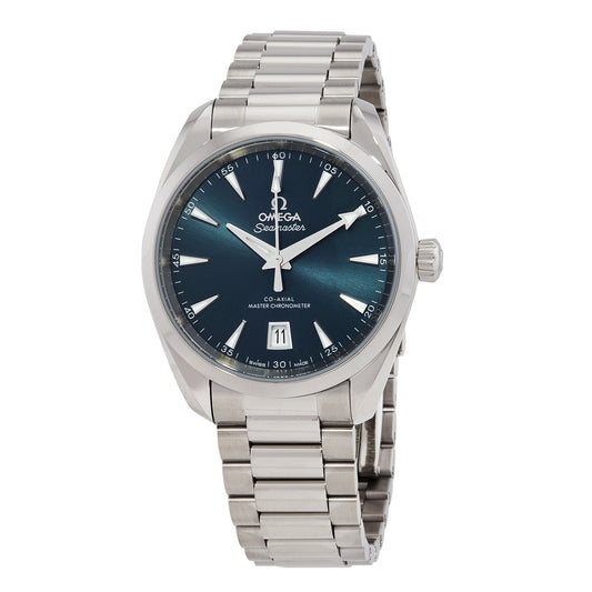 Omega Seamaster 38 Aqua Terra Automatic Chronometer Blue Dial Unisex Watch 220.10.38.20.03.003
