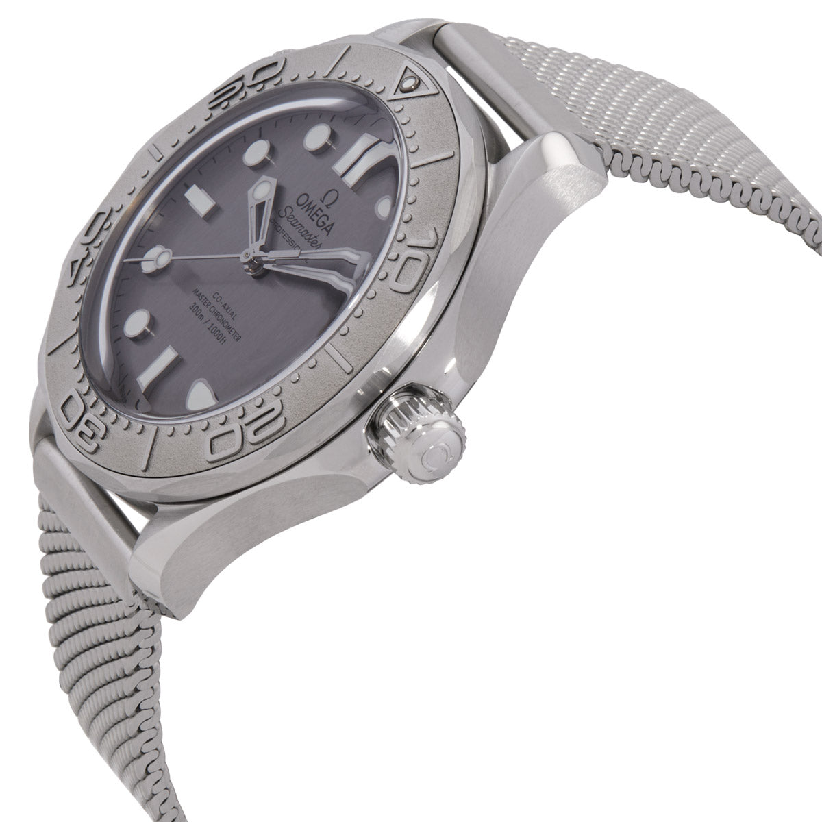 Omega Seamaster Automatic Chronometer Grey Dial Men's Watch 210.30.42.20.06.002