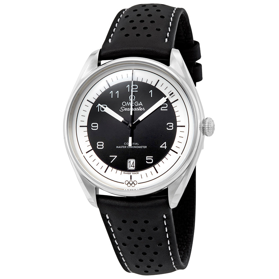 Omega Seamaster Olympic Timekeeper Automatic Black Leather Men's Limited Edition Watch 522.32.40.20.01.003