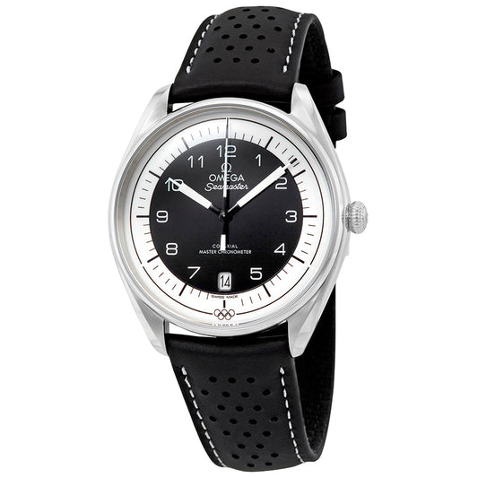 Omega Seamaster Olympic Timekeeper Automatic Black Leather Men's Limited Edition Watch 522.32.40.20.01.003