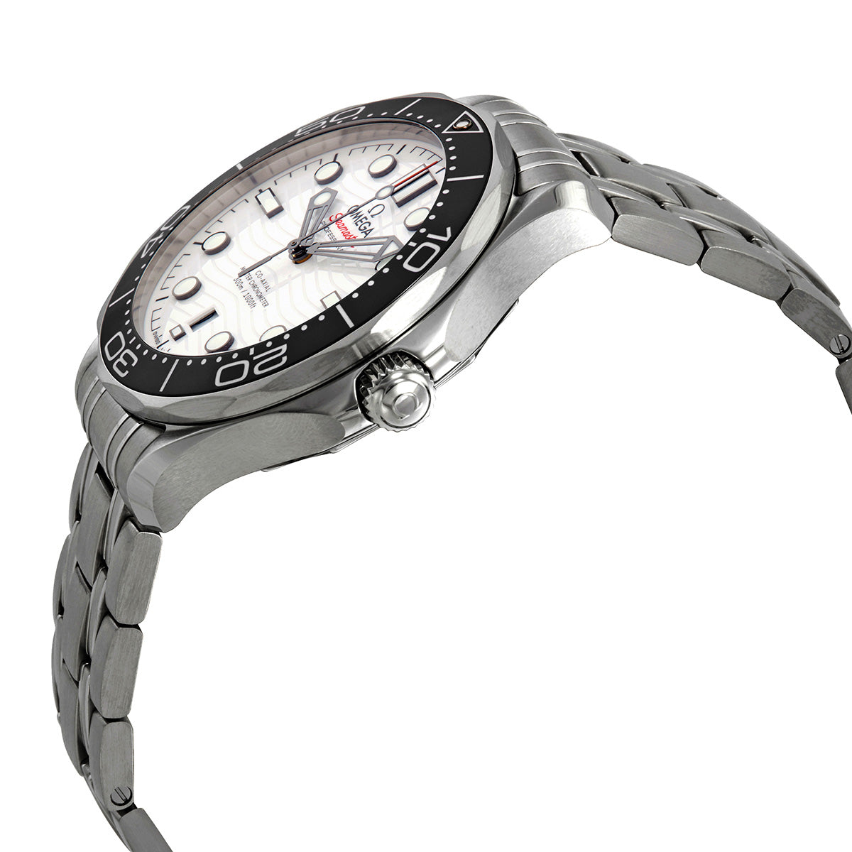 Omega Seamaster White Dial Men's Watch 210.30.42.20.04.001