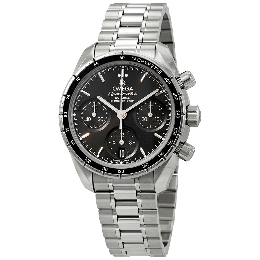 Omega Speedmaster Chronograph Automatic Black Dial Men's Watch 324.30.38.50.01.001