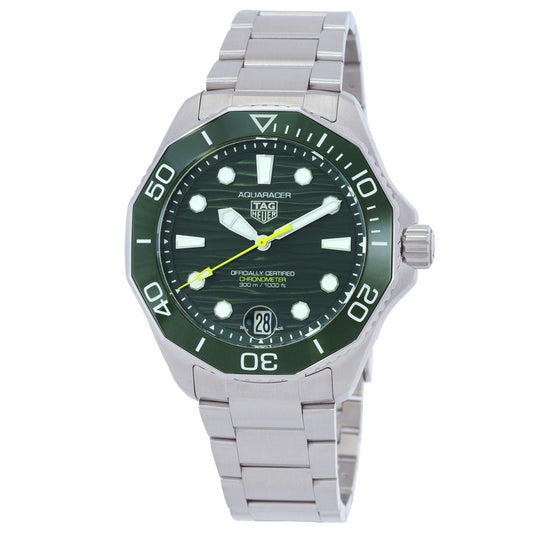 TAG Heuer Aquaracer Automatic Green Dial Men's Watch WBP5116.BA0013