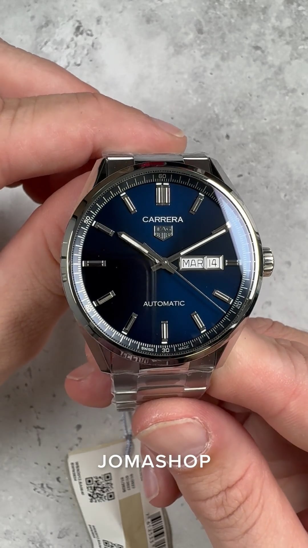 TAG Heuer Carrera Automatic Blue Dial Men's Watch WBN2012-BA0640