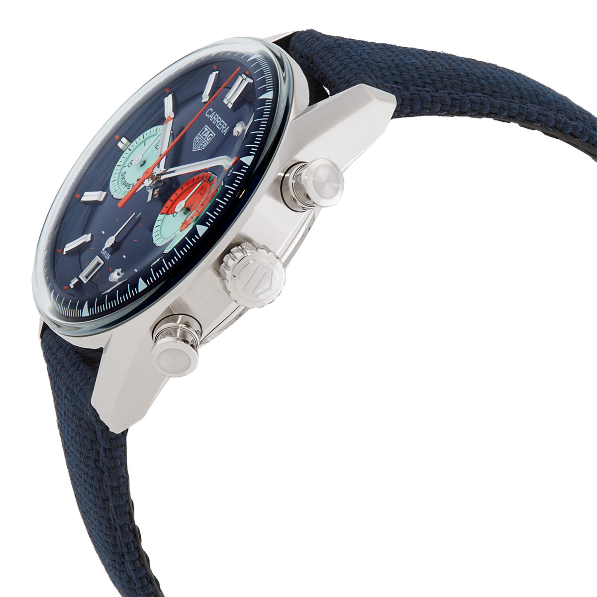 TAG Heuer Carrera Skipper 39mm Chronograph Automatic Blue Dial Men's Watch CBS2213.FN6002