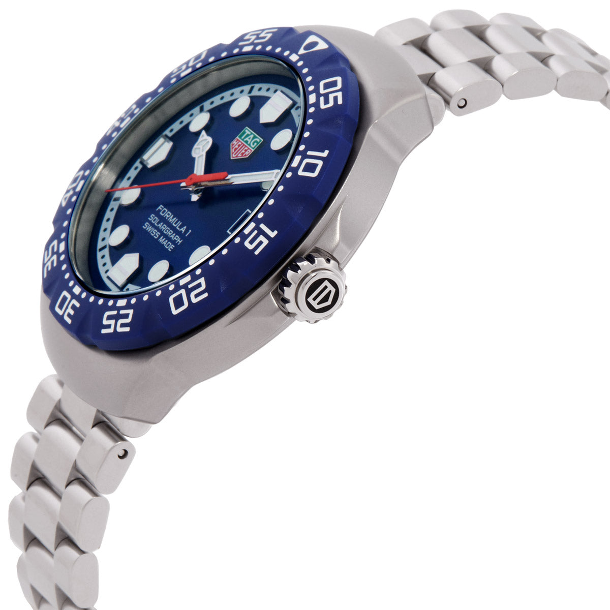 TAG Heuer Formula 1 Solargraph Blue Dial Men's Watch WBY1112.BA0042