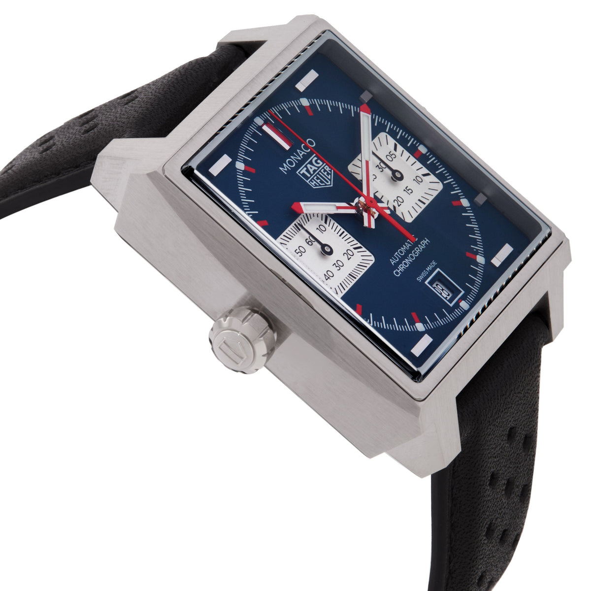 TAG Heuer Monaco Chronograph Automatic Blue Dial Watch CDW2181.FC8360